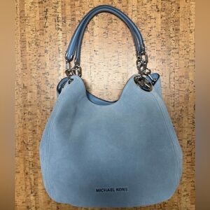 Michael Kors Lillie Soft Blue Hobo Bag
